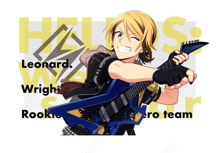 エリオスライジングヒーローズ レオナルド・ライト・Jr コスプレ衣装-1