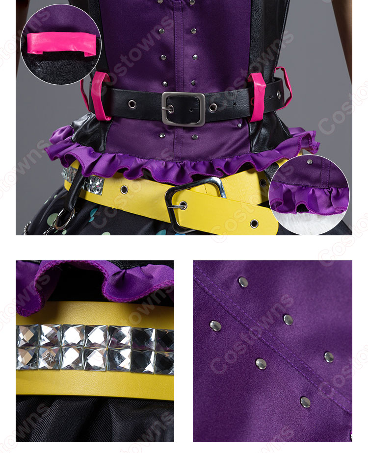 アイカツオンパレード! 星宮いちご スイートデビル コスプレ衣装-6