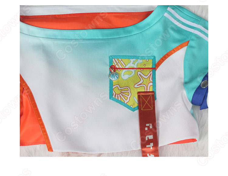 あんさんぶるスターズ!! 椎名ニキ 仁兎なずな 衣更真緒 朔間零 明星スバル 葵ひなた 三毛縞斑 コスプレ衣装 料理対決/漂流?アイランド ドリフトアイランド衣装-8