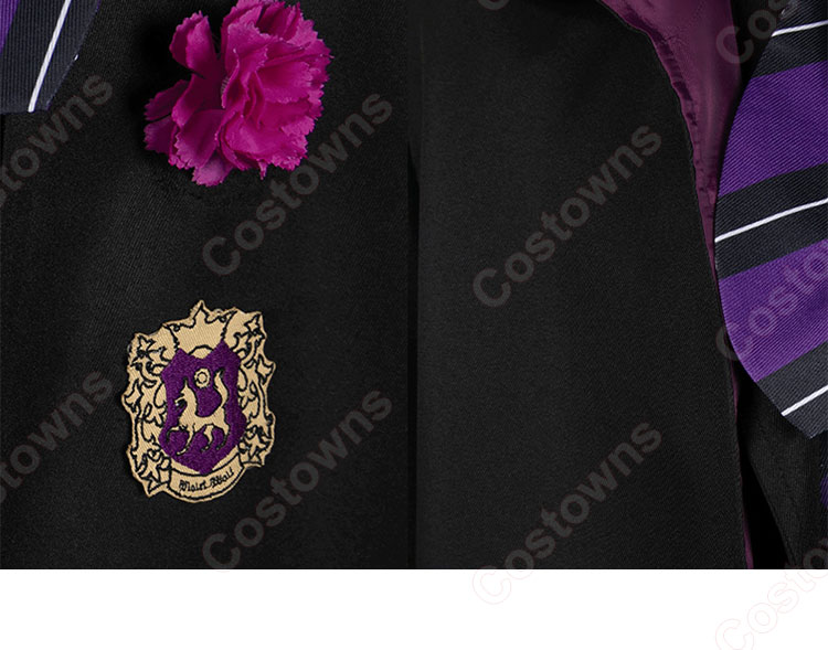 黒執事 -寄宿学校編- グレゴリー・バイオレット コスプレ衣装-7