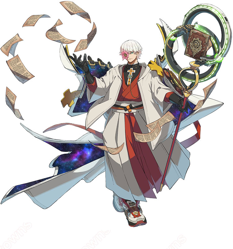 ギルティギア ストライヴ 飛鳥=R♯ コスプレ衣装-1