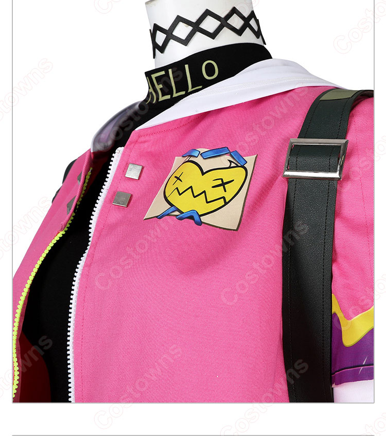 VALORANT クローヴ コスプレ衣装-6