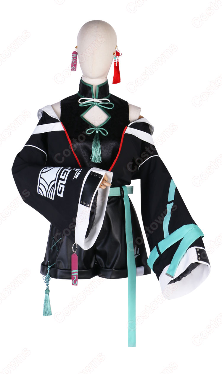 お手軽価格で贈りやすい 緑仙 にじさんじ 新衣装 Costowns - コスプレ衣装 コスプレ小物