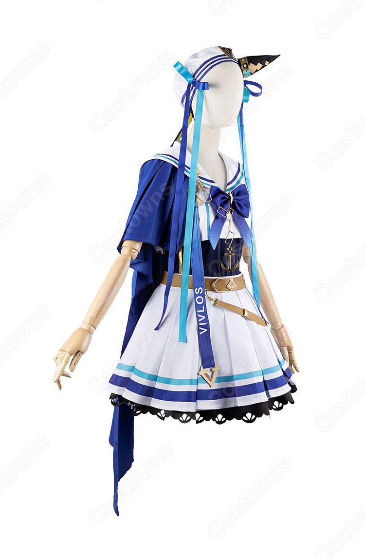 ウマ娘 プリティーダービー ヴィブロス 勝負服 コスプレ衣装-6