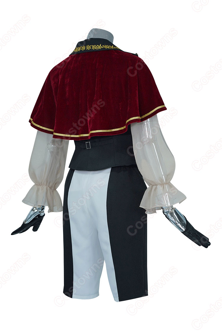 バンドリ! ガールズバンドパーティ! 八幡海鈴 Ave Mujica ティモリス コスプレ衣装-4