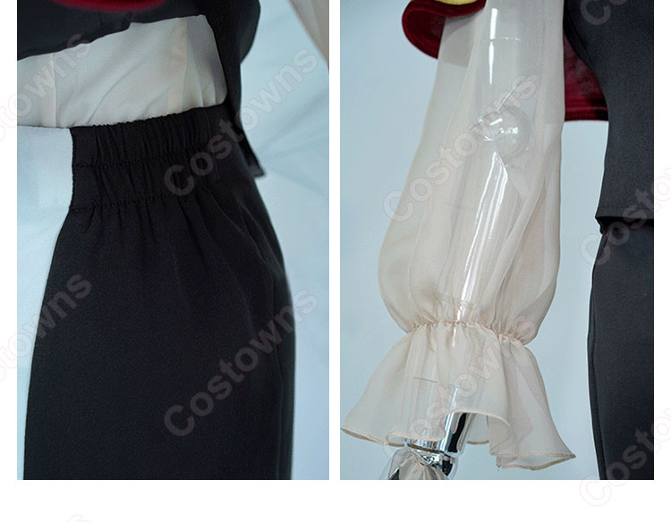 バンドリ! ガールズバンドパーティ! 八幡海鈴 Ave Mujica ティモリス コスプレ衣装-7