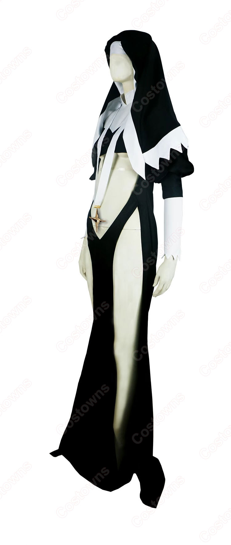 魔法少女にあこがれて シスタギガント コスプレ衣装-3