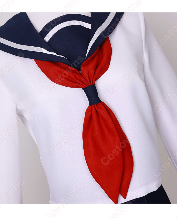 夜桜さんちの大作戦 夜桜六美 コスプレ衣装 制服 セーラー服-4
