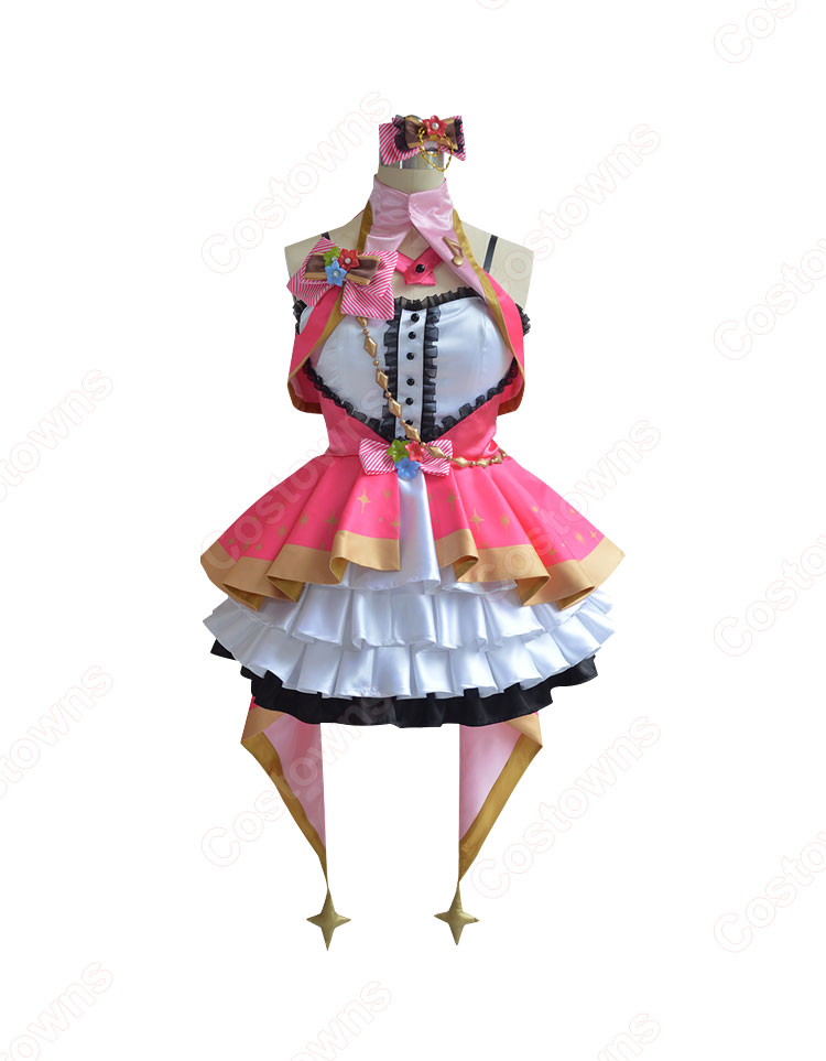アイドルマスター シンデレラガールズ ステージオブマジック 島村卯月 コスプレ衣装 アイドル衣装 - Costowns