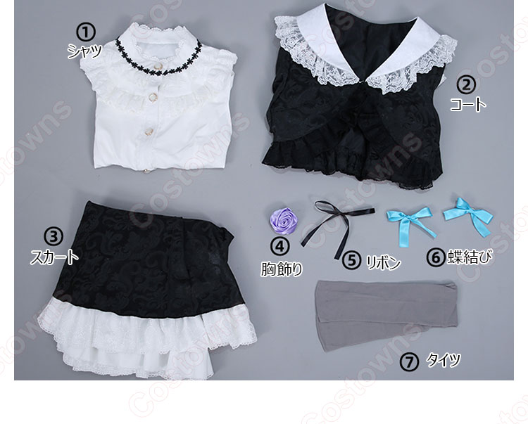 俺の妹がこんなに可愛いわけがない 黒猫 五更瑠璃 コスプレ衣装 ゴスロリ衣装-13