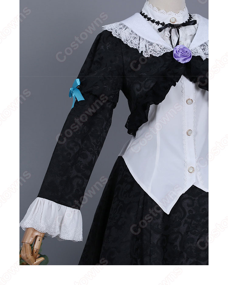 俺の妹がこんなに可愛いわけがない 黒猫 五更瑠璃 コスプレ衣装 ゴスロリ衣装-8