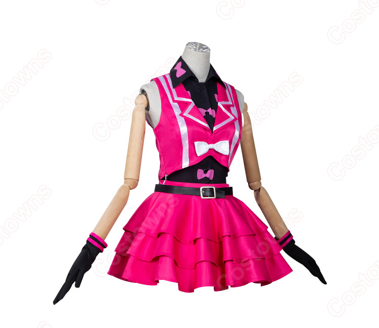 プリティーリズム・オーロラドリーム 春音あいら コスプレ衣装 ユニット衣装-3