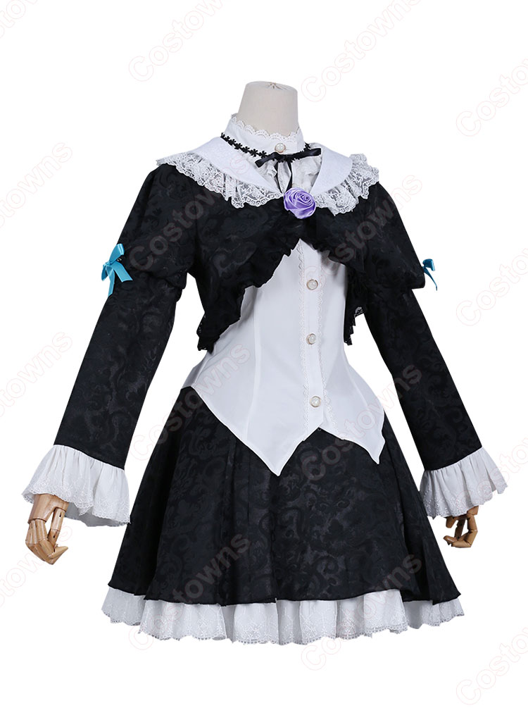 俺の妹がこんなに可愛いわけがない 黒猫 五更瑠璃 コスプレ衣装 ゴスロリ衣装-3