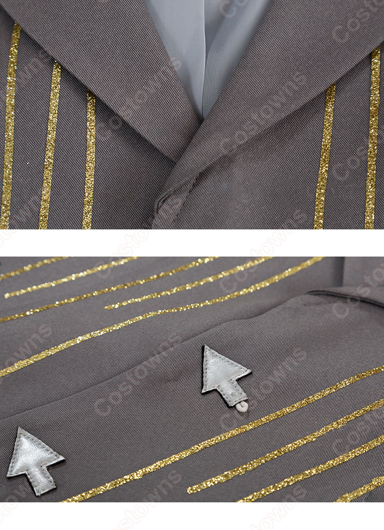 崩壊：スターレイル アルジェンティ コスプレ衣装-14