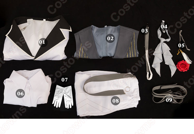 崩壊：スターレイル アルジェンティ コスプレ衣装-18