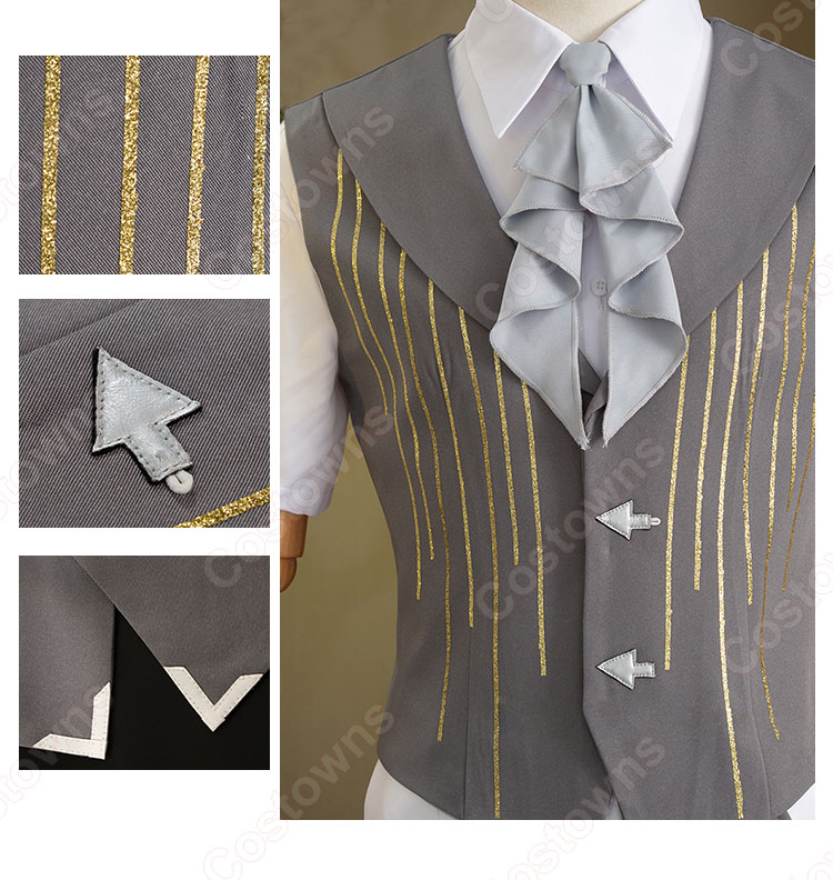 崩壊：スターレイル アルジェンティ コスプレ衣装-13