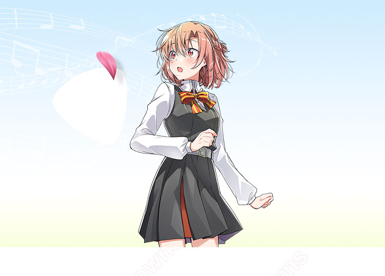 ささやくように恋を唄う 木野ひまり コスプレウィッグ-1