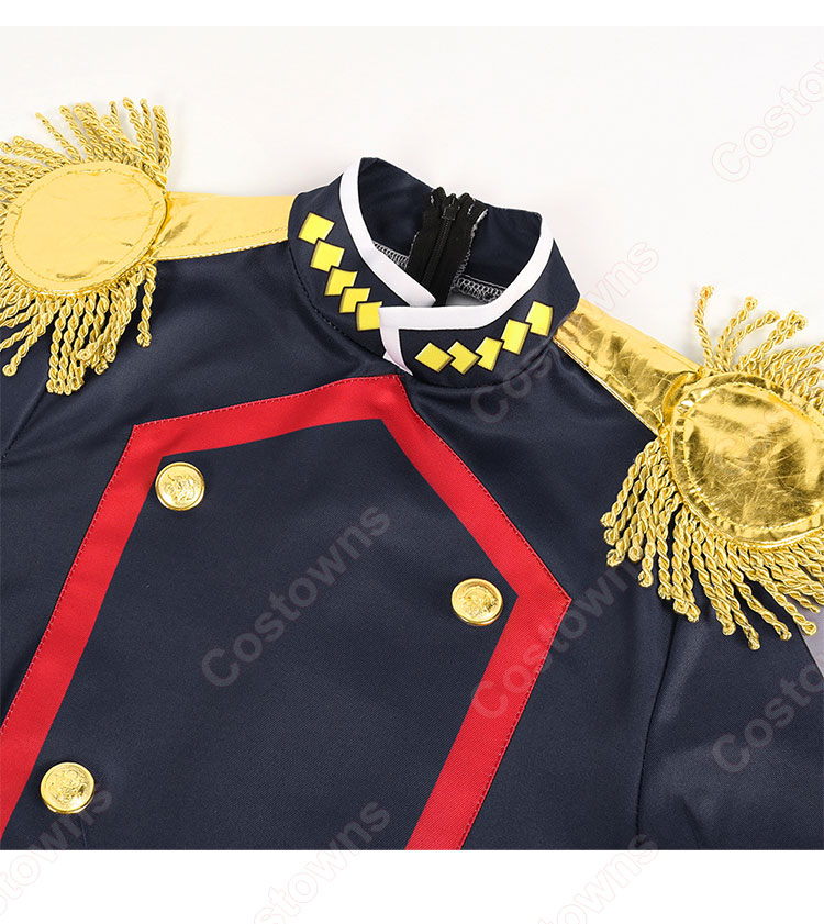 魔都精兵のスレイブ 大川村寧 コスプレ衣装-5