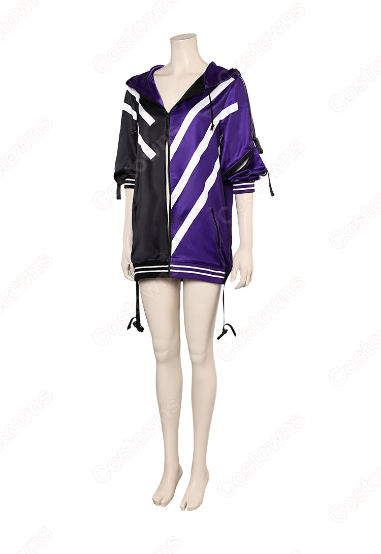 鉄拳8 麗奈 コスプレ衣装 コート-3