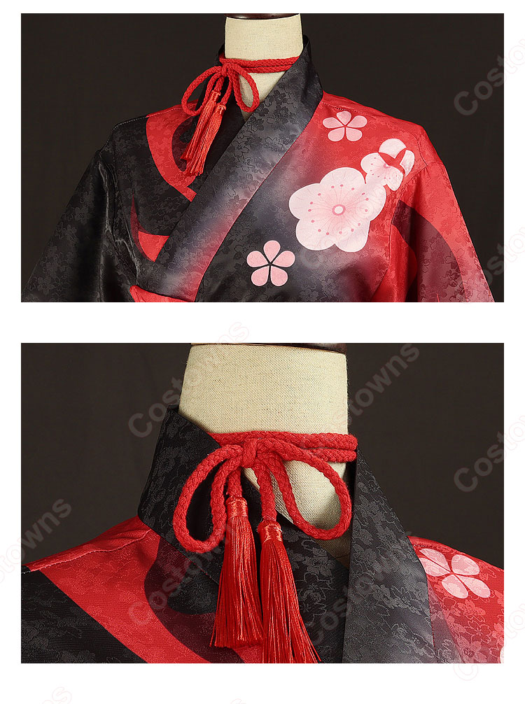 原神 羽生田千鶴 コスプレ衣装-6