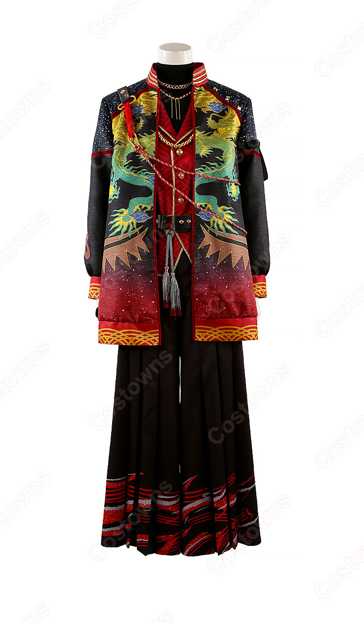 あんさんぶるスターズ！！ 影片みか 天満光 白鳥藍良 乱凪砂 コスプレ衣装 スカウト！黄金天 黄金天衣装-2