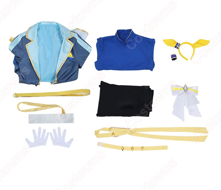 ウマ娘 プリティーダービー ケイエスミラクル 勝負服 コスプレ衣装-17