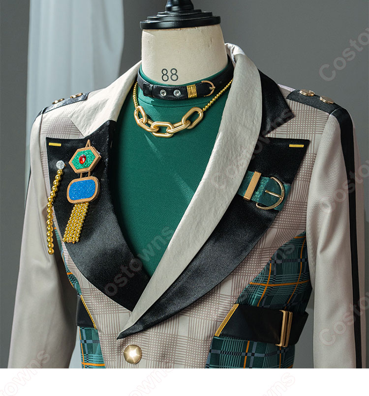 あんさんぶるスターズ!! 生真面目な優しさ 蓮巳敬人 コスプレ衣装 フィーチャースカウト 敬人編2 MV衣装 デリジェント・グレイ-3