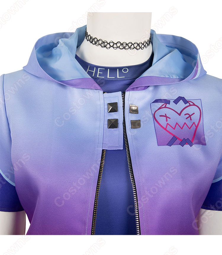 valolant クローヴ コスプレ 衣装 一色 Valorant ヴァロラント クローヴ（Clove）コスプレ衣装