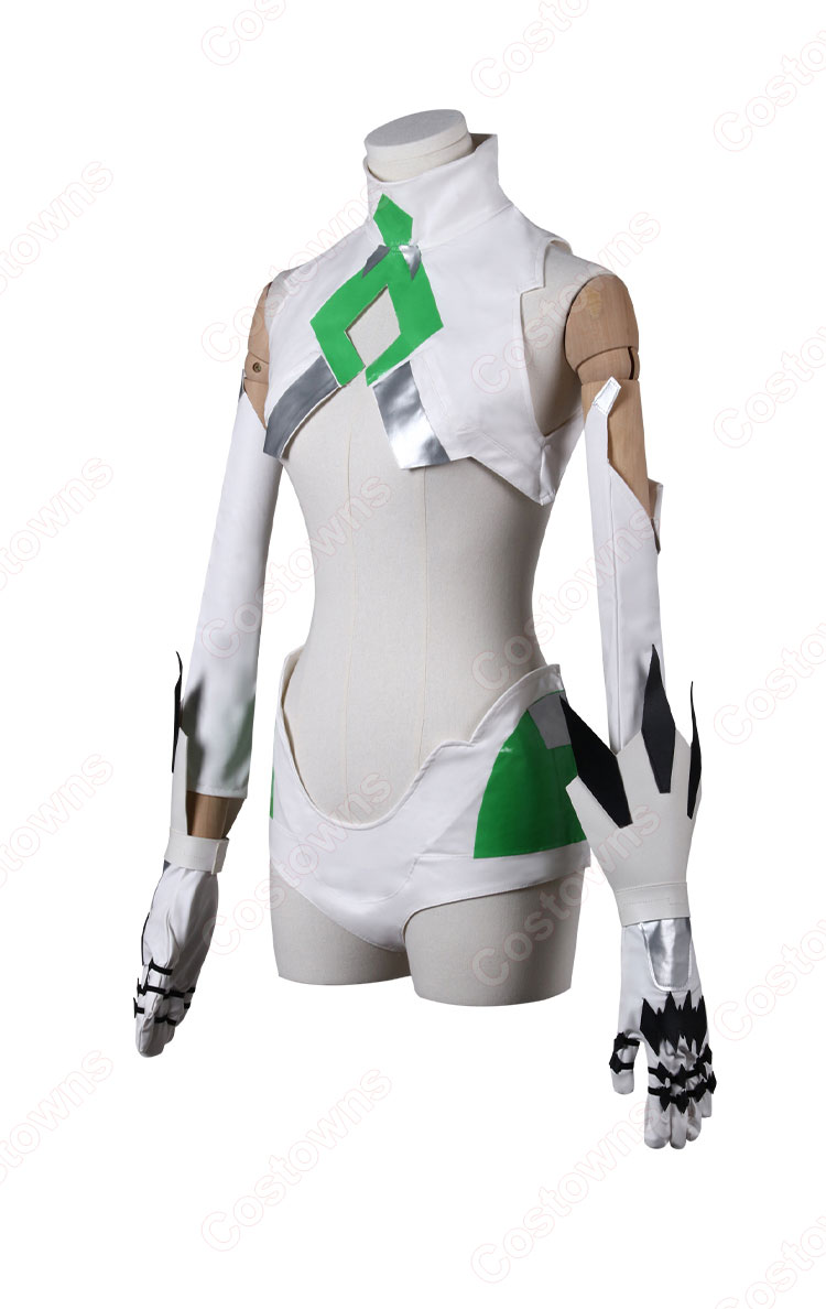 超次元ゲイム ネプテューヌ ベール グリーンハート コスプレ衣装-3