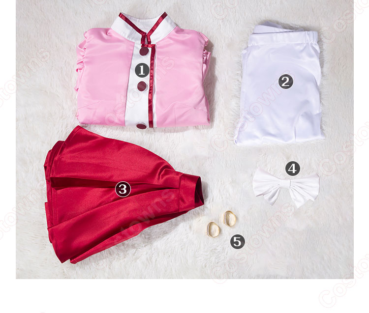 ふしぎ星の☆ふたご姫 ファイン コスプレ衣装-12