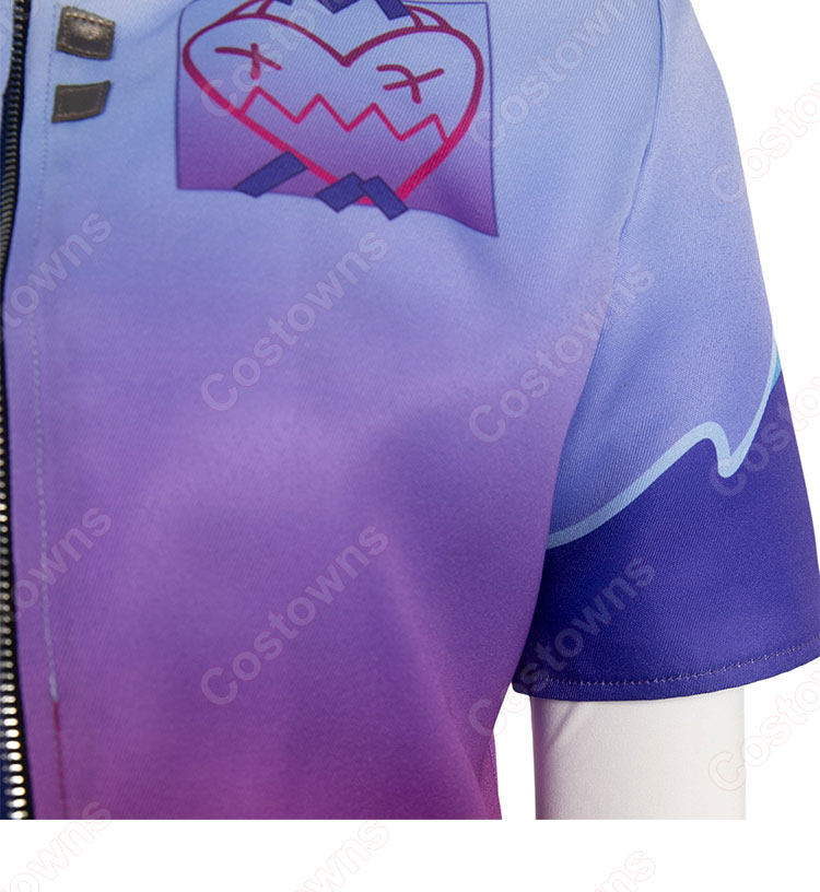 VALORANT 新エージェント クローヴ コスプレ衣装-5