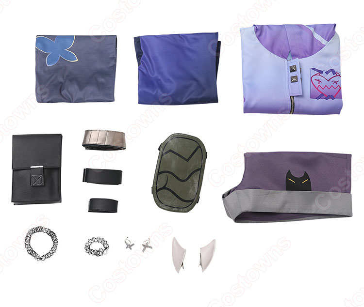 VALORANT 新エージェント クローヴ コスプレ衣装-7