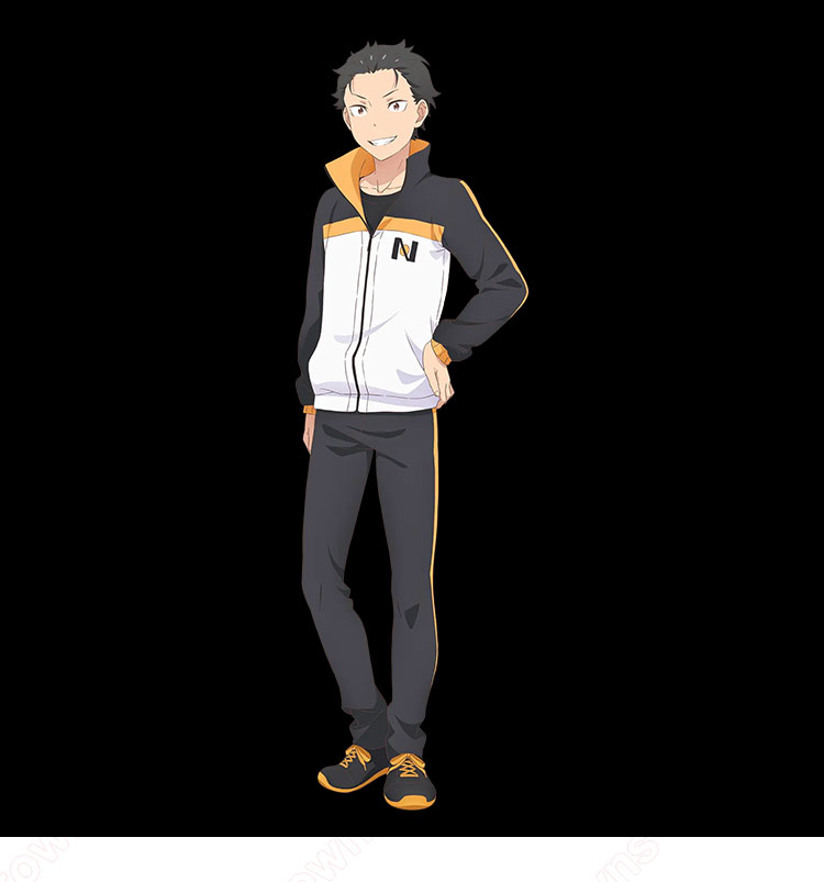 Re:ゼロから始める異世界生活 ナツキ・スバル コスプレ衣装-1