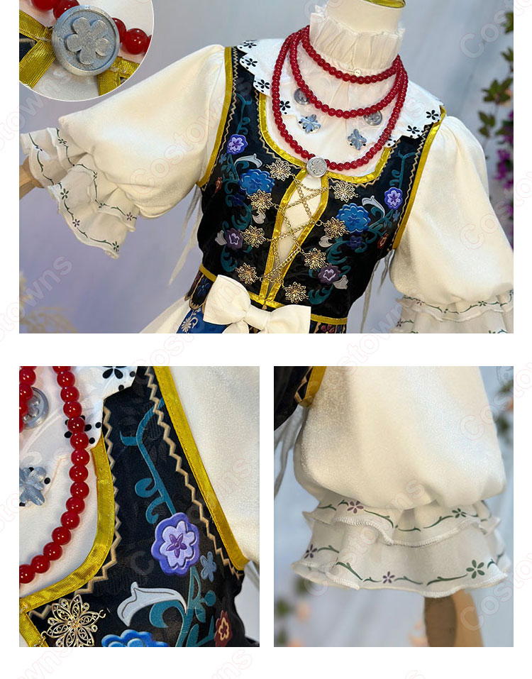 鳩のジュディス 第五人格 コスプレ 調香師 ウィラ・ナイエル 衣装 ウィッグ M 第五人格 IdentityV 鳩のジュディス 調香師 ウィラ・ナイエル