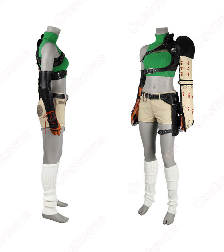 ファイナルファンタジーVII リバース ユフィ・キサラギ コスプレ衣装-3