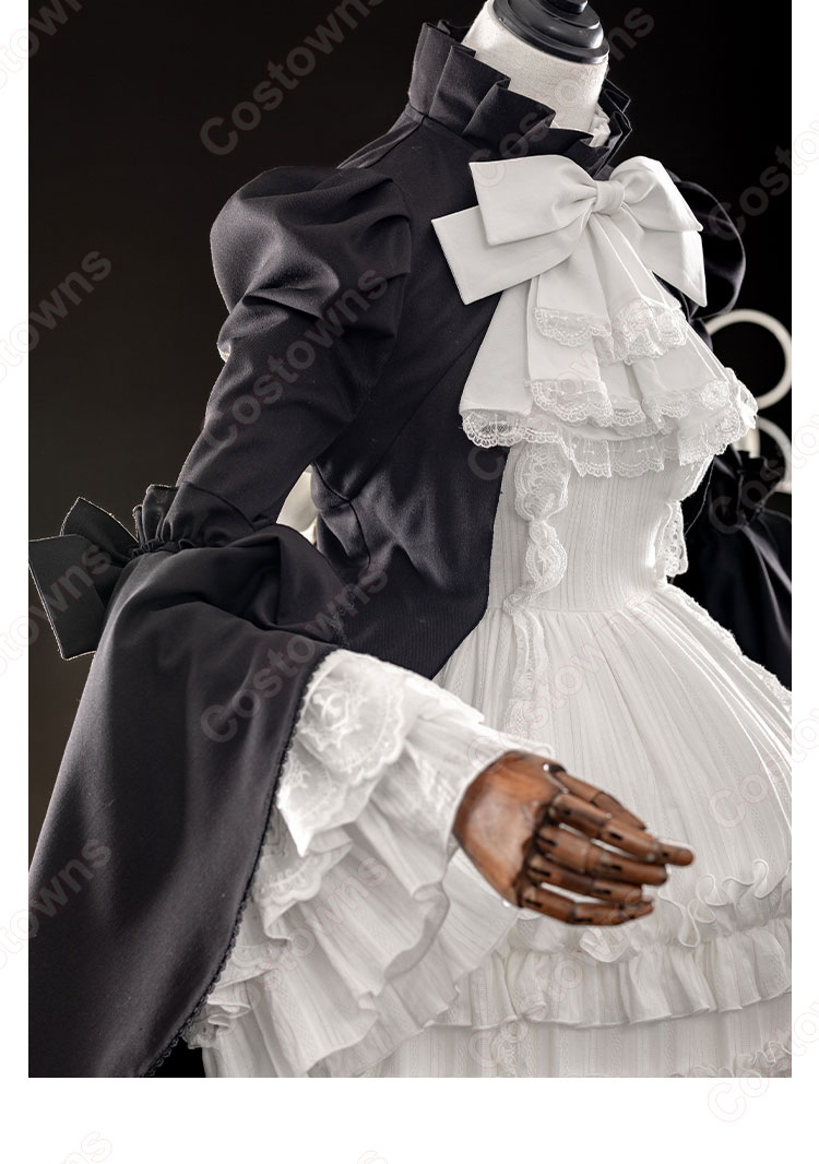 GOSICK -ゴシック- ヴィクトリカ・ド・ブロワ コスプレ衣装 ゴスロリドレス-11