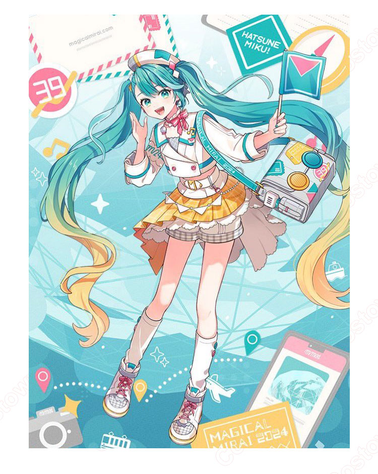 初音ミク「マジカルミライ 2024」 コスプレ衣装 ファンファン