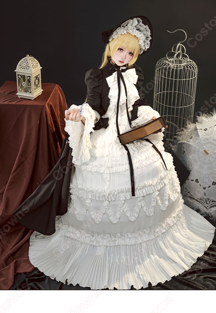 GOSICK -ゴシック- ヴィクトリカ・ド・ブロワ コスプレ衣装 ゴスロリドレス-6