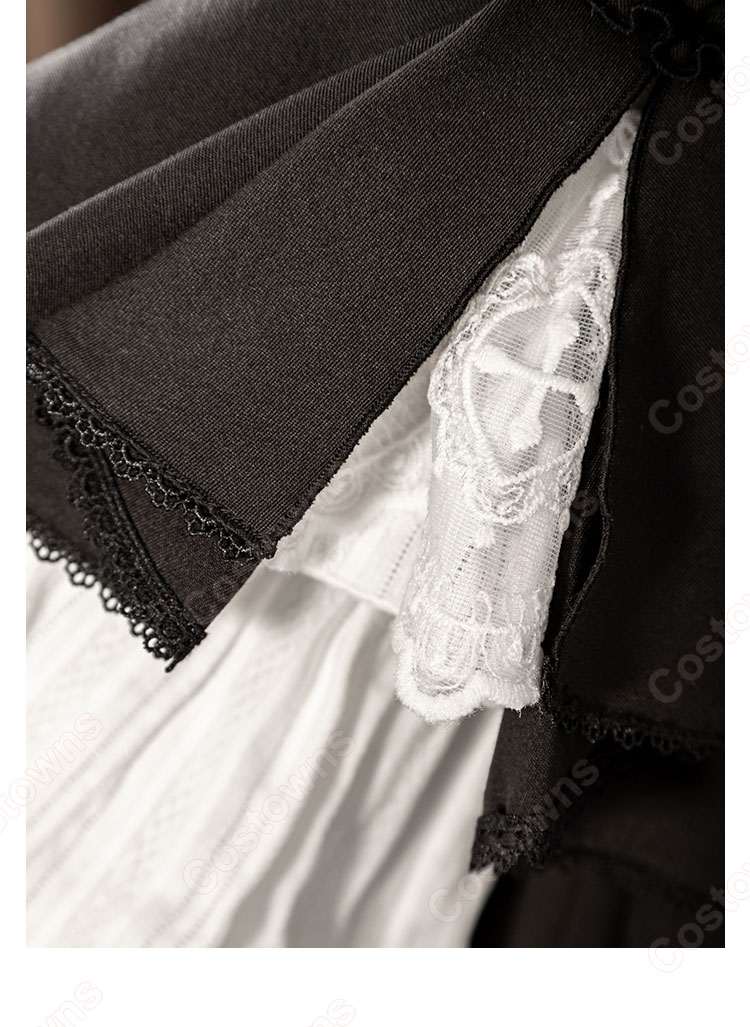 GOSICK -ゴシック- ヴィクトリカ・ド・ブロワ コスプレ衣装 ゴスロリドレス-12