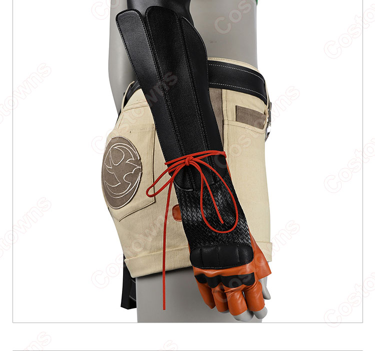 ファイナルファンタジーVII リバース ユフィ・キサラギ コスプレ衣装-9