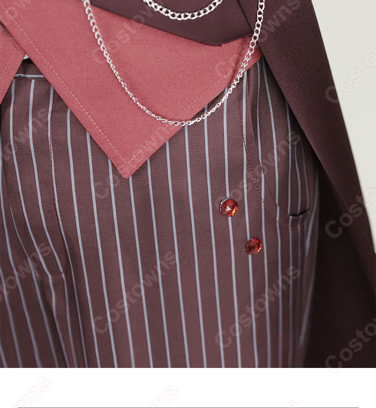 アークナイツ アンセル 夜の喫茶店 コスプレ衣装-6