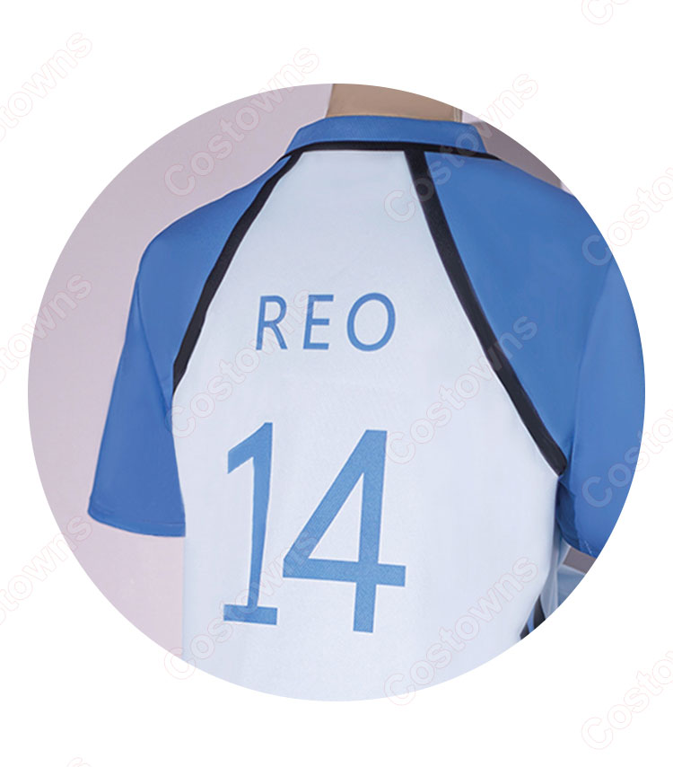 ブルーロック イングランド組 コスプレ衣装 御影玲王 凪誠士郎 千切豹馬 サッカーウェア-3