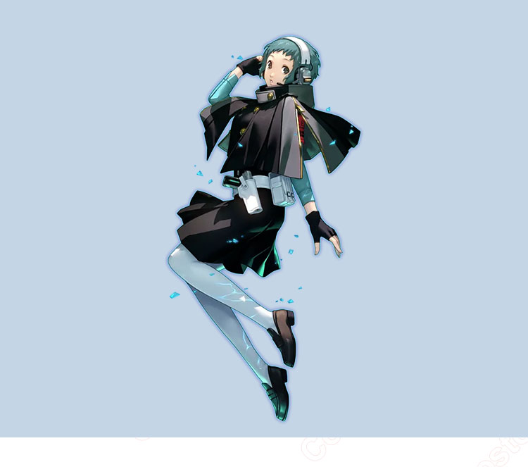 ペルソナ3 リロード 山岸風花 新戦闘服 コスプレ衣装-1