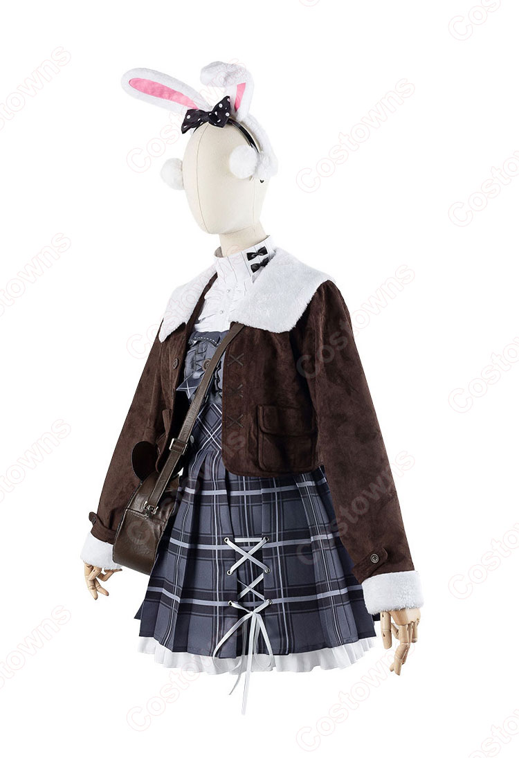 にじさんじ 天宮こころ あまよる衣装 コスプレ衣装 遊園地 デート服-5