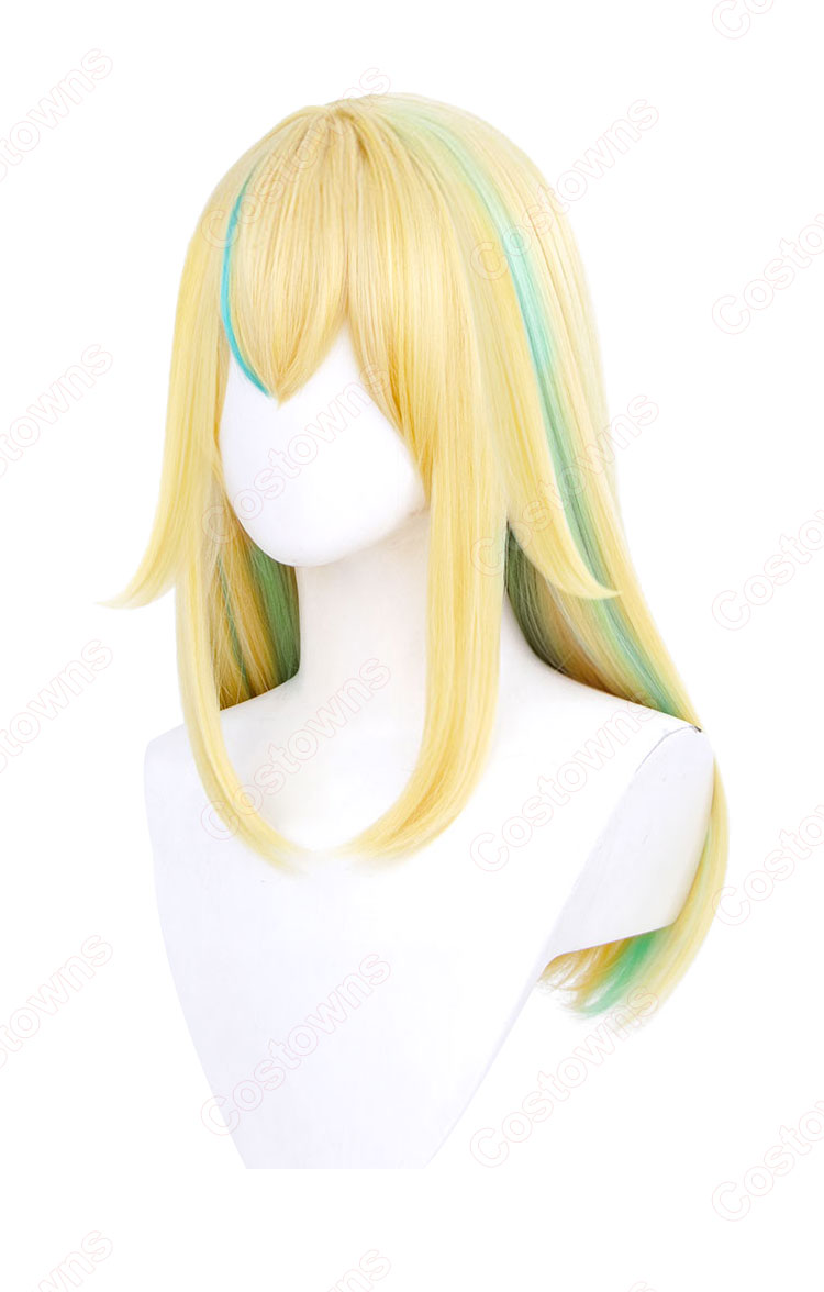 夜のクラゲは泳げない 山ノ内花音 コスプレウィッグ-4