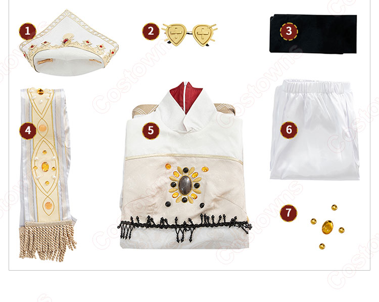 IdentityV 第五人格 応援団(リリー・バリエル) BISHOP-f1 コスプレ衣装-11