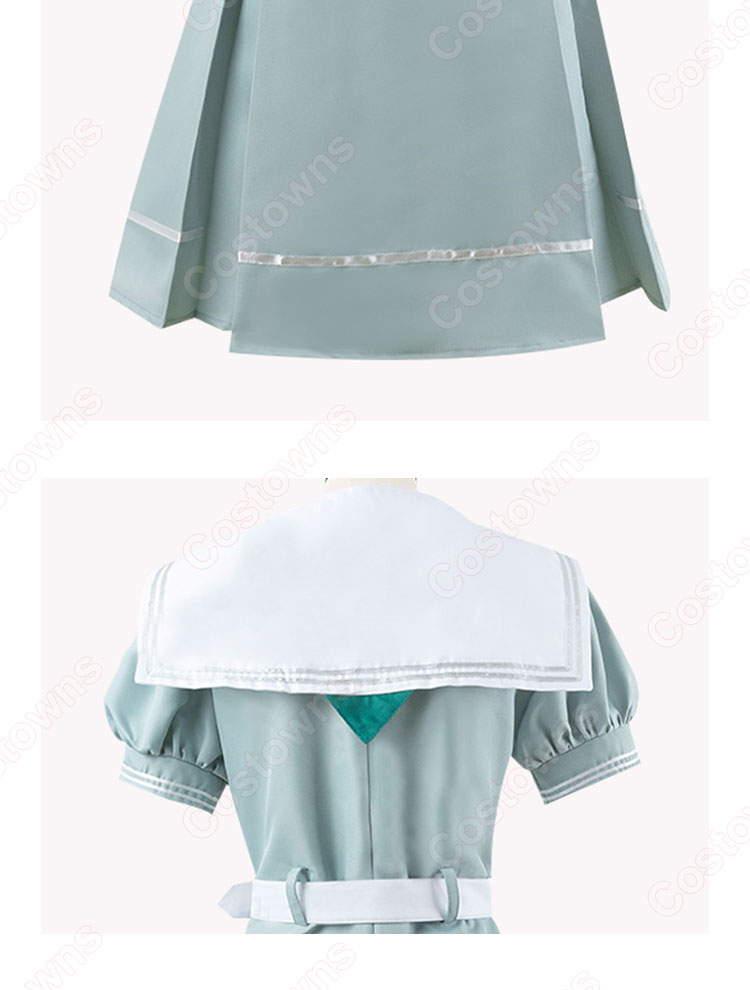 ラブライブ!蓮ノ空女学院スクールアイドルクラブ コスプレ衣装 日野下花帆 乙宗梢 藤島慈 大沢瑠璃乃 村野さやか 夕霧綴理 夏制服 ワンピース-7