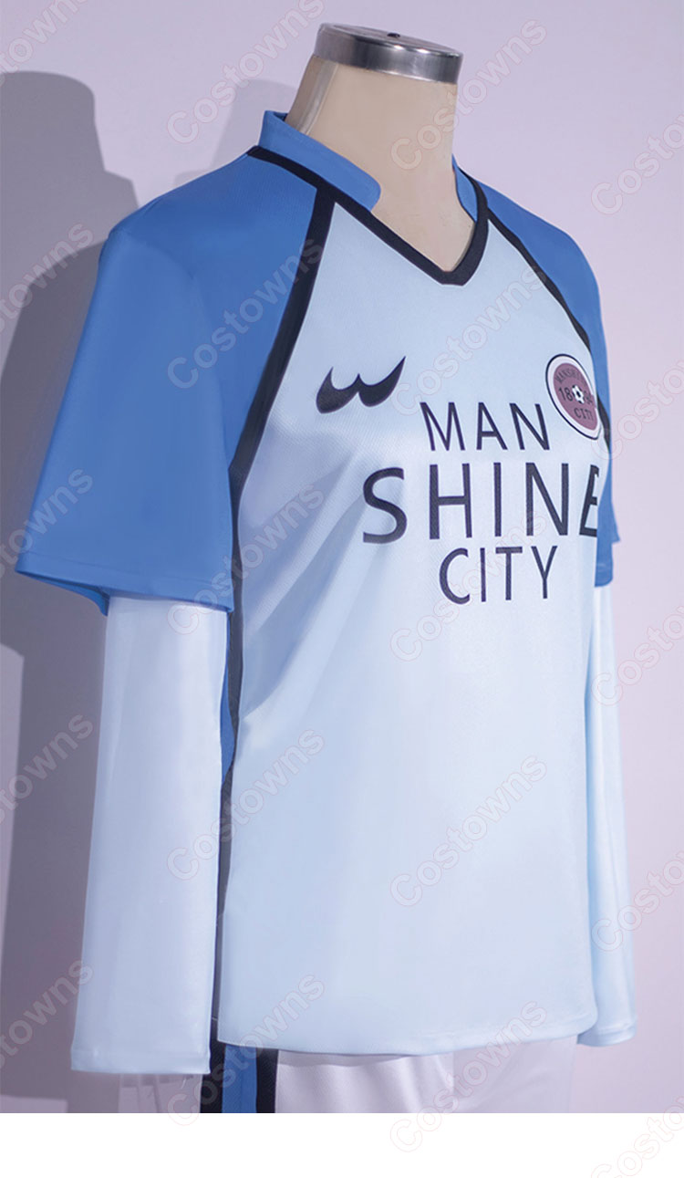 ブルーロック イングランド組 コスプレ衣装 御影玲王 凪誠士郎 千切豹馬 サッカーウェア-5