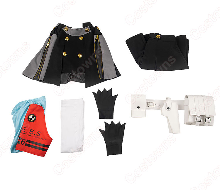 ペルソナ3 リロード 山岸風花 新戦闘服 コスプレ衣装-16