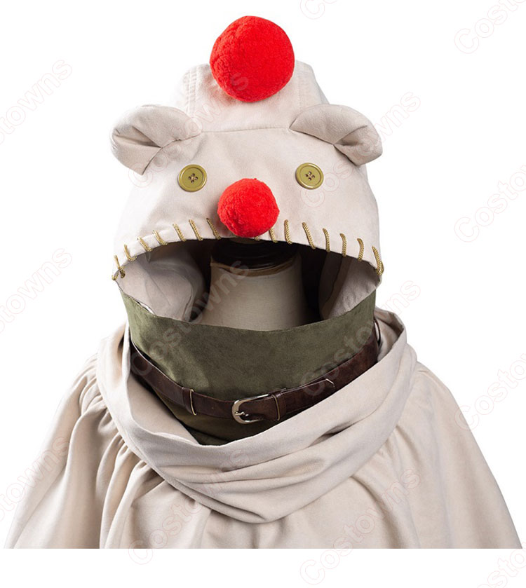 ファイナルファンタジーVII リメイク ユフィ・キサラギ コスプレ衣装 モーグリマント-7